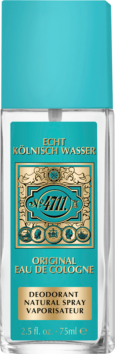4711 Deo Natural Spray Echt Kölnisch Wasser, 75 ml