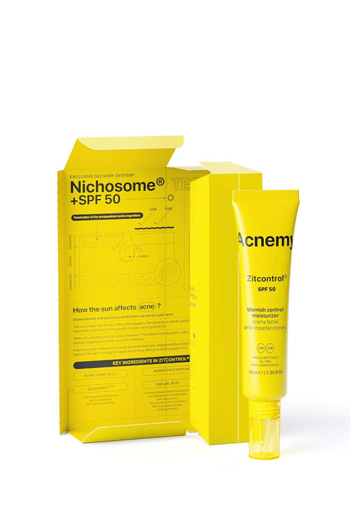 Acnemy Anti-Pimple Face Cream Zitcontrol SPF 50, 40 ml