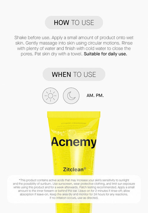 Acnemy Zitclean Cleansing Gel - view 3