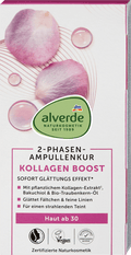 alverde NATURKOSMETIK Collagen Boost Ampoule Treatment (7x2 ml), 14 ml