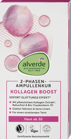 alverde NATURKOSMETIK Collagen Boost Ampoule Treatment (7x2 ml), 14 ml