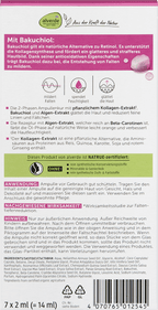 alverde NATURKOSMETIK Collagen Boost Ampoule Treatment (7x2 ml), 14 ml