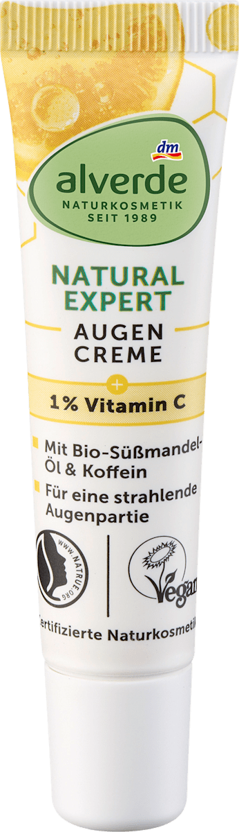 alverde NATURKOSMETIK Eye Cream Natural Expert Vitamin C, 15 ml