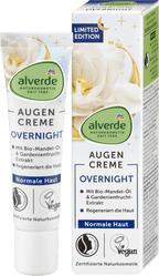 alverde NATURKOSMETIK Eye Cream Overnight, 15 ml