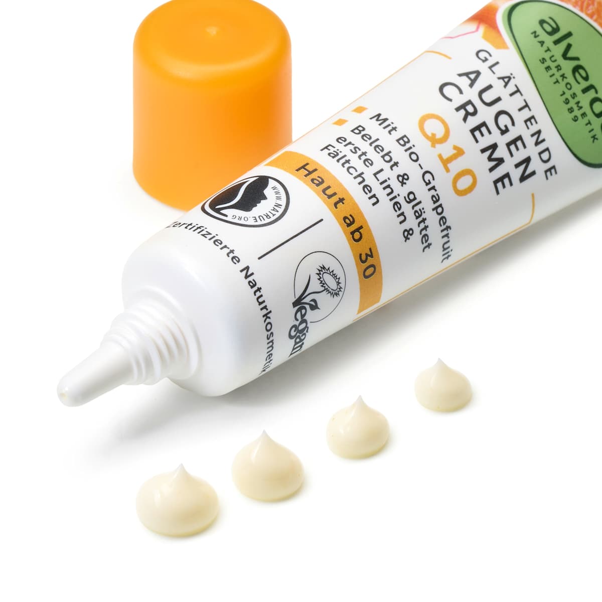 alverde NATURKOSMETIK Eye Cream Q10 Smoothing, 15 ml