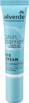 alverde NATURKOSMETIK Eye Cream Skin Barrier Illuminating, 15 ml