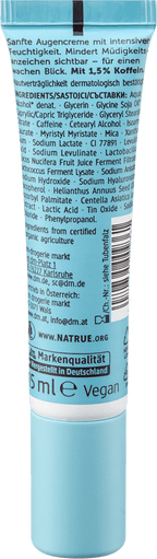 alverde NATURKOSMETIK Eye Cream Skin Barrier Illuminating, 15 ml