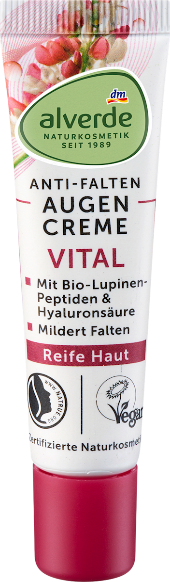 alverde NATURKOSMETIK Eye Cream Vital, 15 ml