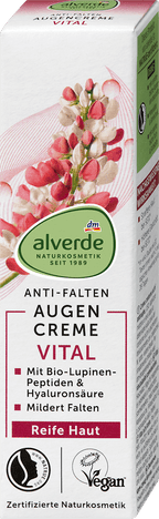 alverde NATURKOSMETIK Eye Cream Vital, 15 ml