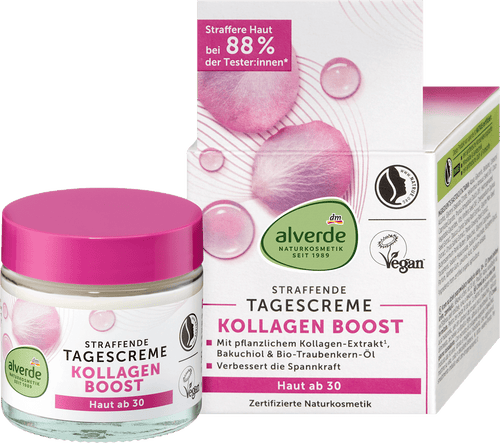 alverde NATURKOSMETIK Face Cream Collagen Boost, 50 ml