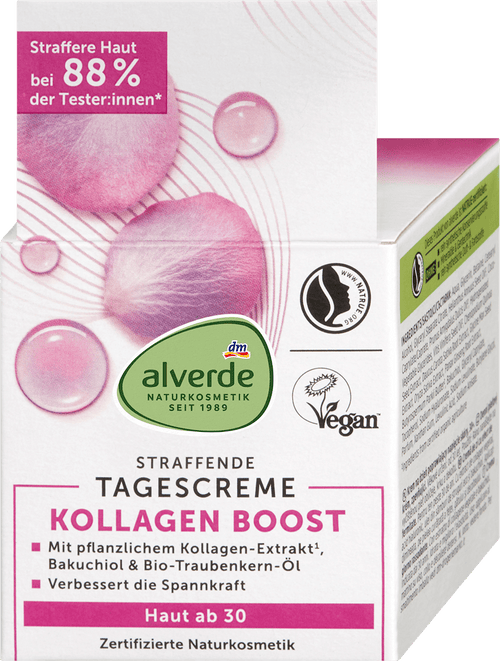 alverde NATURKOSMETIK Face Cream Collagen Boost, 50 ml