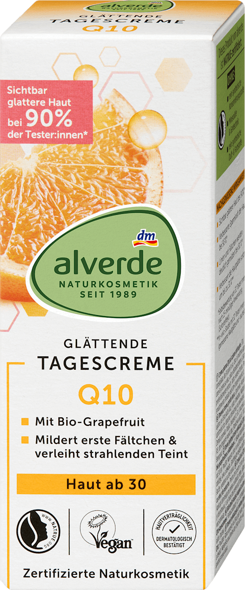 alverde NATURKOSMETIK Face Cream Q10 Skin 30+, 50 ml
