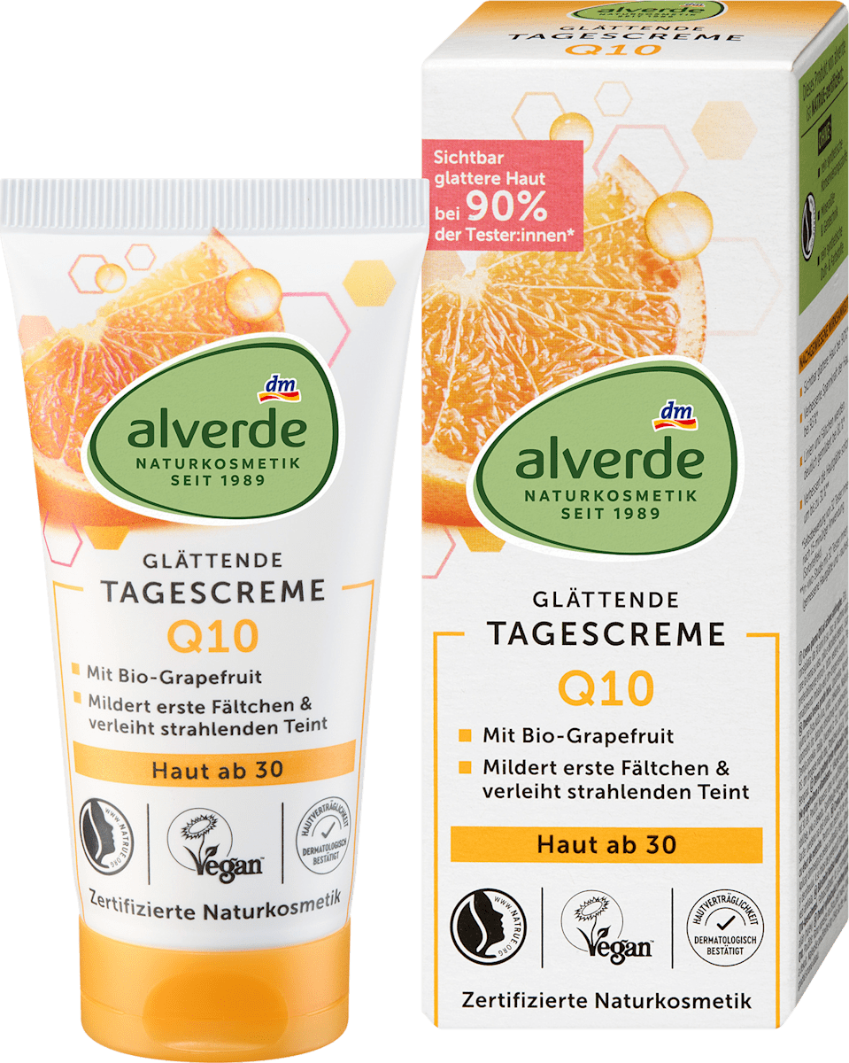 alverde NATURKOSMETIK Face Cream Q10 Skin 30+, 50 ml