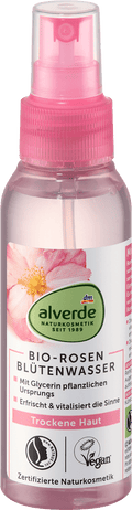 alverde NATURKOSMETIK Facial Toner Rose Blossom, 100 ml