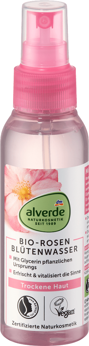 alverde NATURKOSMETIK Facial Toner Rose Blossom, 100 ml