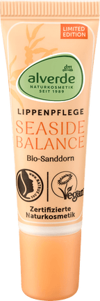 alverde NATURKOSMETIK Lip Care Seaside Balance Sea Buckthorn Oat, 10 ml