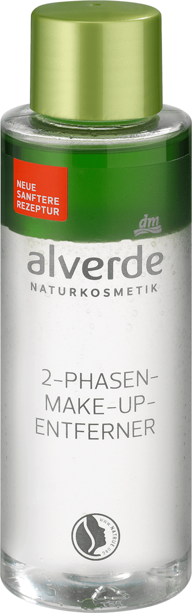 alverde NATURKOSMETIK Two-Phase Make-up Remover, 100 ml