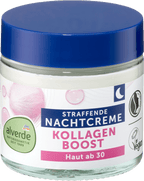 alverde NATURKOSMETIK Night Cream Collagen Boost, 50 ml