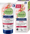 alverde NATURKOSMETIK Night Cream Vital Anti-Wrinkle, 50 ml