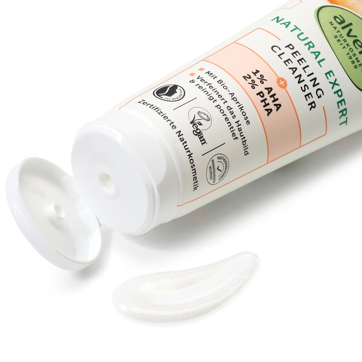 alverde Naturkosmetik Peeling Cleanser Natural Expert 125 ml
