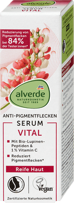 alverde NATURKOSMETIK Vital Pigmentation Spot Serum, 30 ml