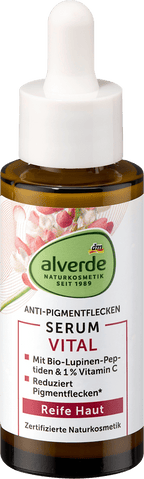 alverde NATURKOSMETIK Vital Pigmentation Spot Serum, 30 ml
