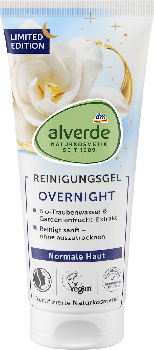 alverde Naturkosmetik Overnight Cleansing Gel 100 ml