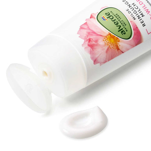 alverde NATURKOSMETIK Cleansing Milk Wild Rose Mild, 200 ml