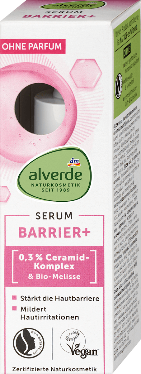 alverde NATURKOSMETIK Serum Barrier+, 30 ml