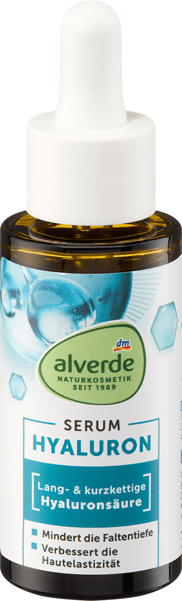 alverde NATURKOSMETIK Hyaluron Serum, 30 ml
