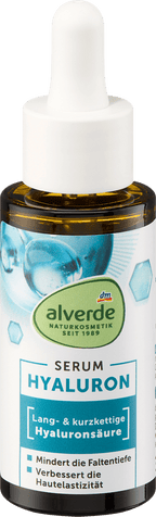 alverde NATURKOSMETIK Hyaluron Serum, 30 ml