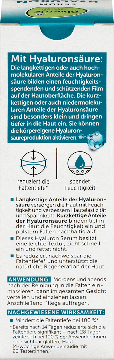 alverde NATURKOSMETIK Hyaluron Serum, 30 ml