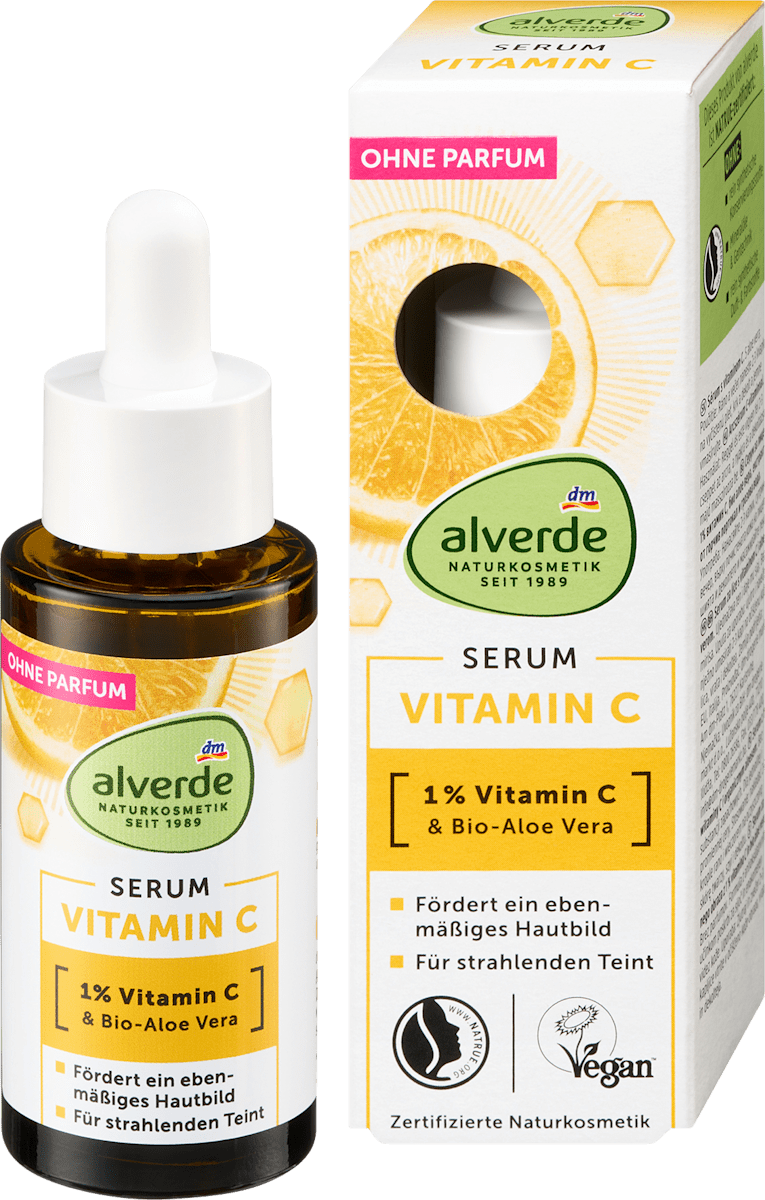 alverde NATURKOSMETIK Vitamin C Serum, 30 ml