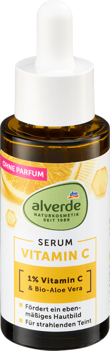 alverde NATURKOSMETIK Vitamin C Serum, 30 ml