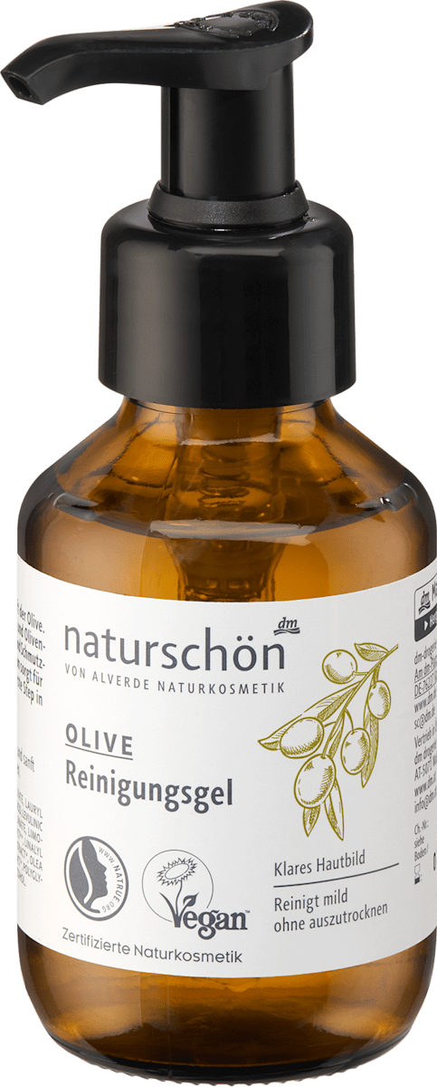 alverde Naturschön Cleansing Gel Olive, 100 ml