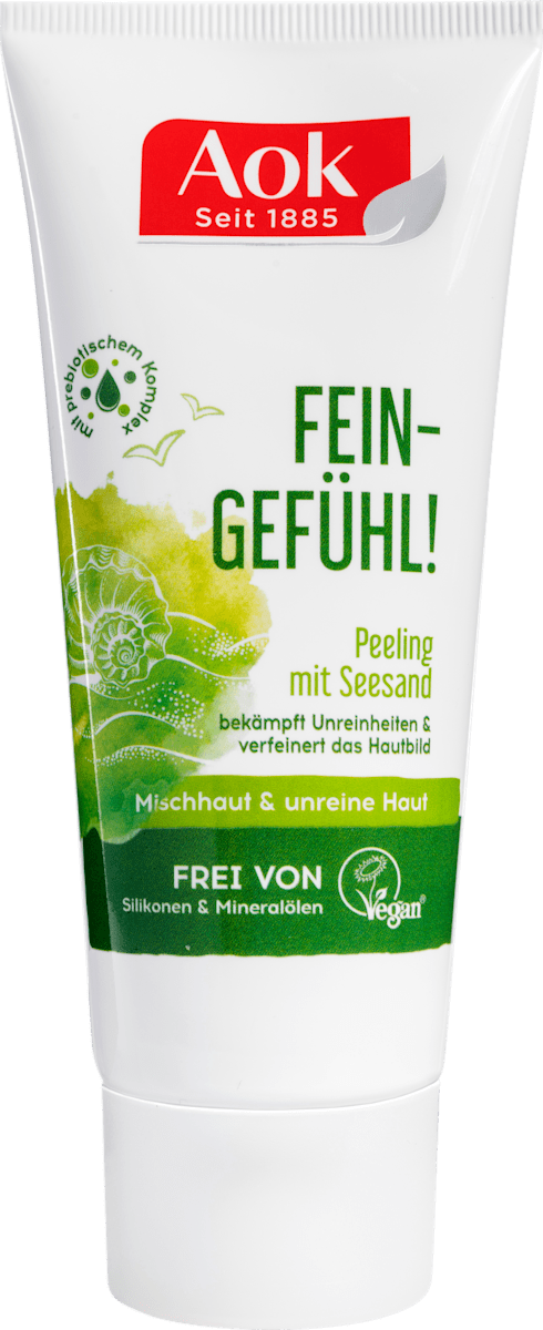 AoK Sea Sand Peeling with White Tea 100 ml