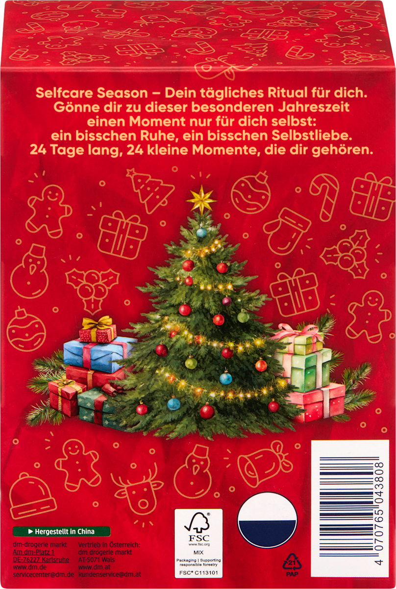 Balea Advent Calendar 2026 Wrap yourself in self care, 1 pc