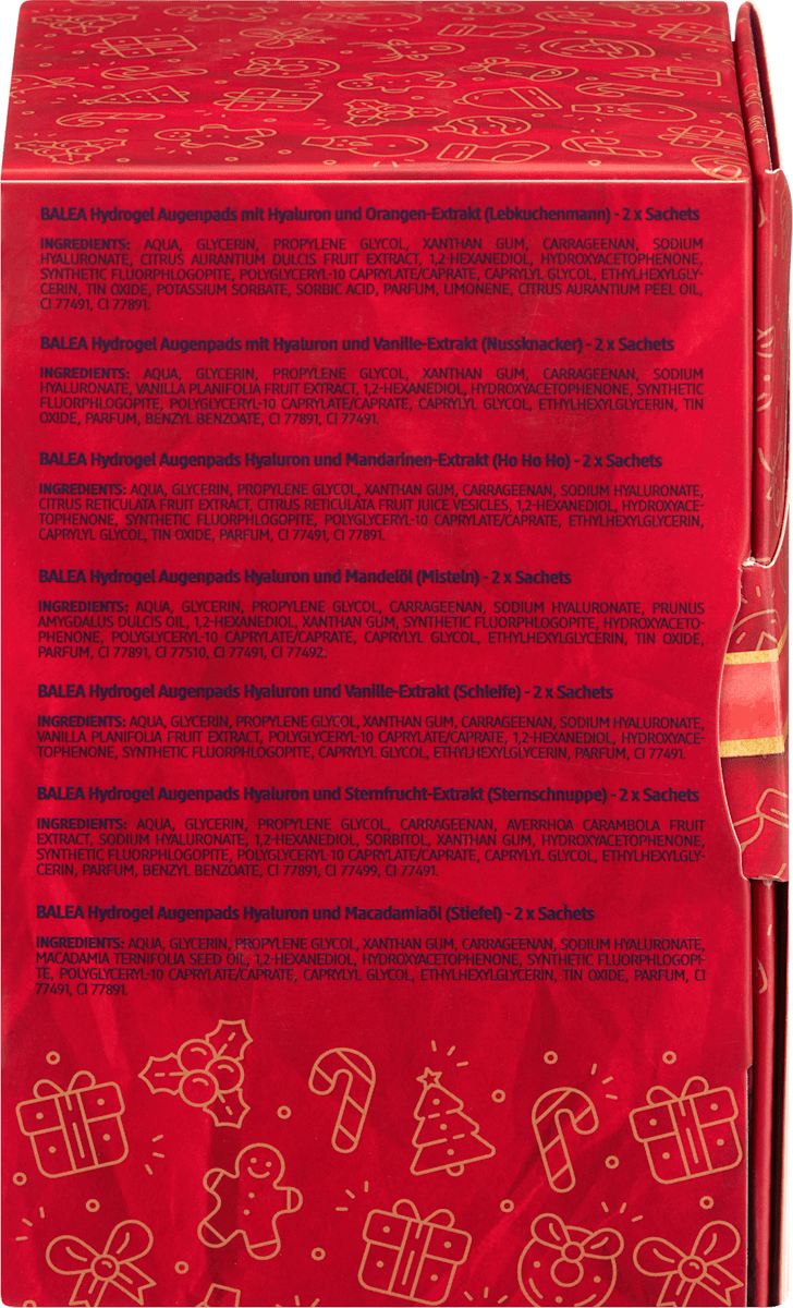 Balea Advent Calendar 2026 Wrap yourself in self care, 1 pc