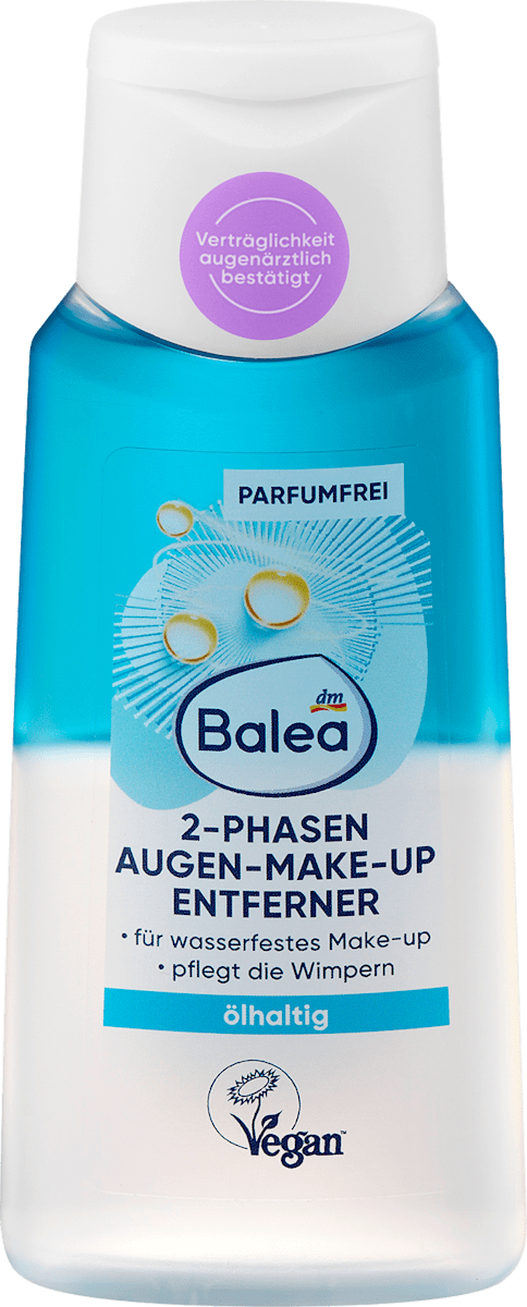 Balea Two-Phase Eye Make-up Remover, 100 ml