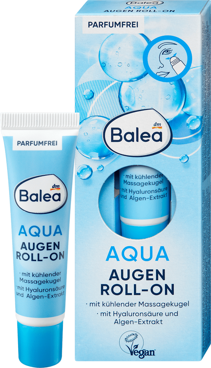 Balea Eye Roll-On Aqua, 15 ml