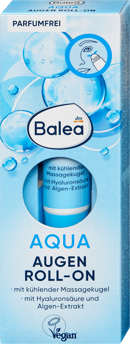 Balea Eye Roll-On Aqua, 15 ml