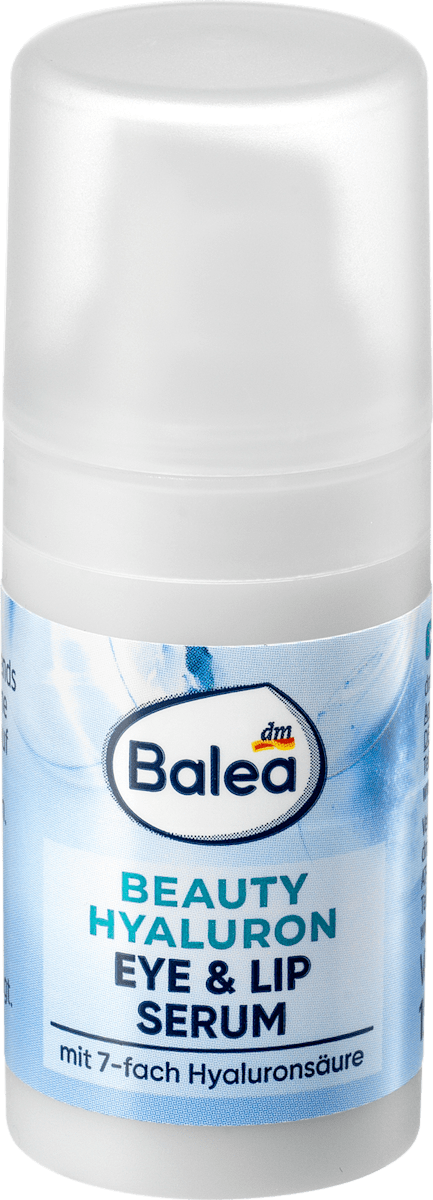 Balea Eye & Lip Serum Beauty Hyaluron, 15 ml