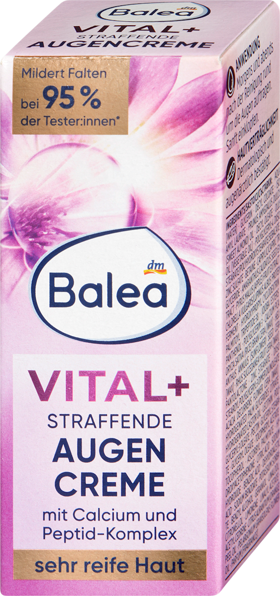 Balea Eye Cream Vital+ Firming, 15 ml