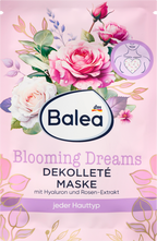Balea Décolleté Sheet Mask Heart Shape, 1 pc