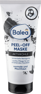 Balea Face Mask Peel-Off Activated Charcoal, 100 ml