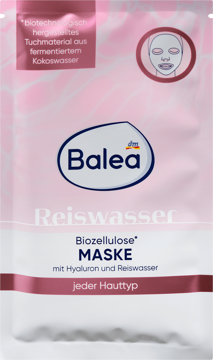 Balea Face Mask Rice Water Biocellulose