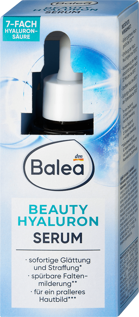 Balea Beauty Hyaluron 7-Fold Face Serum, 30 ml