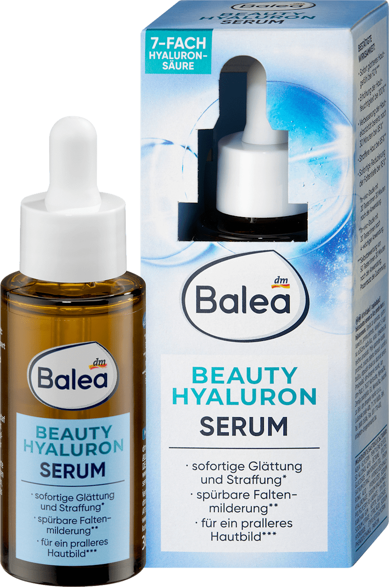 Balea Beauty Hyaluron 7-Fold Face Serum, 30 ml