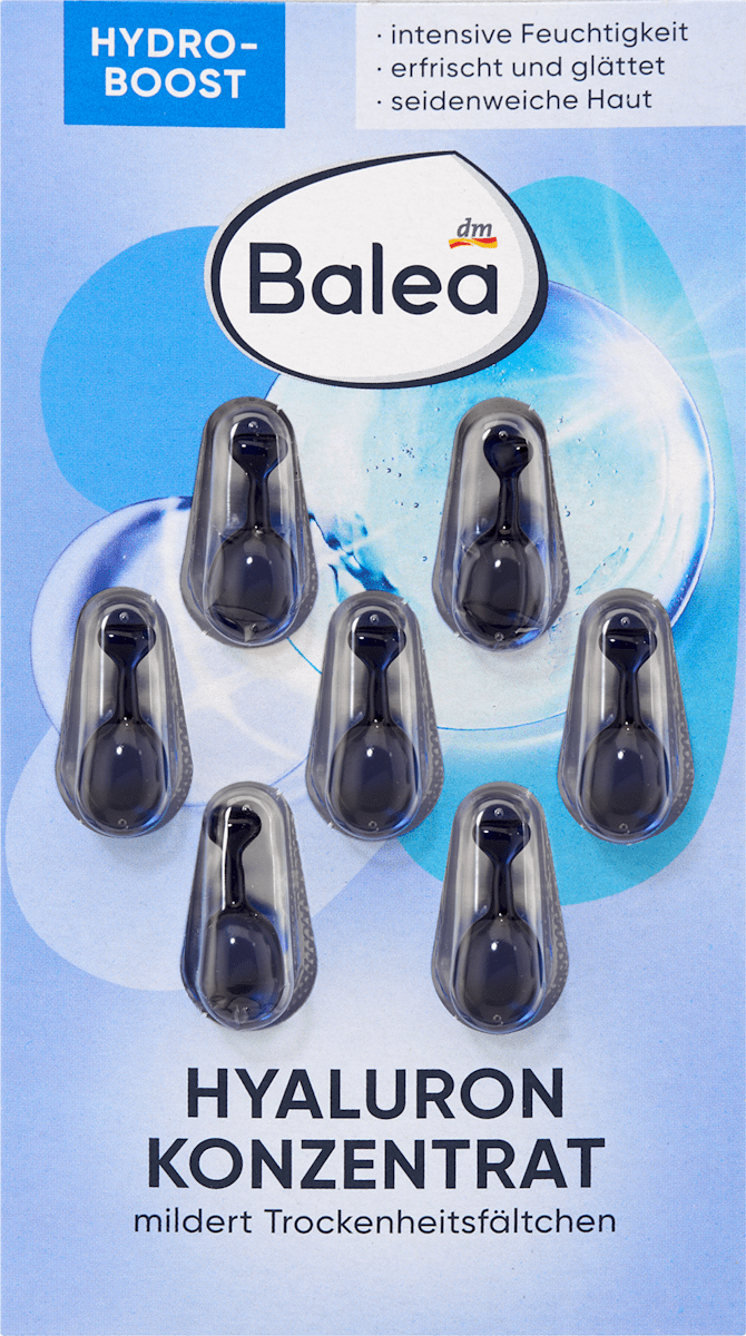 Balea Hyaluron Concentrate, 7 pcs
