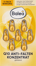 Balea Concentrate Capsules Anti-Wrinkle Q10, 7 pcs